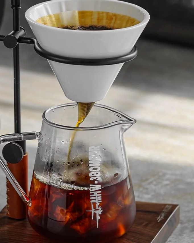 بومبر وعاء قهوة زجاج   MHW-3BOMBER coffee server - Kshta