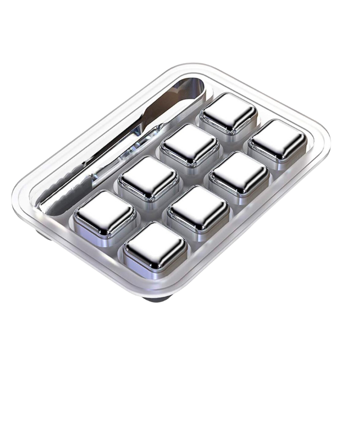 مكعبات ثلج ستانلس ستيل Stainless steel ice cubes