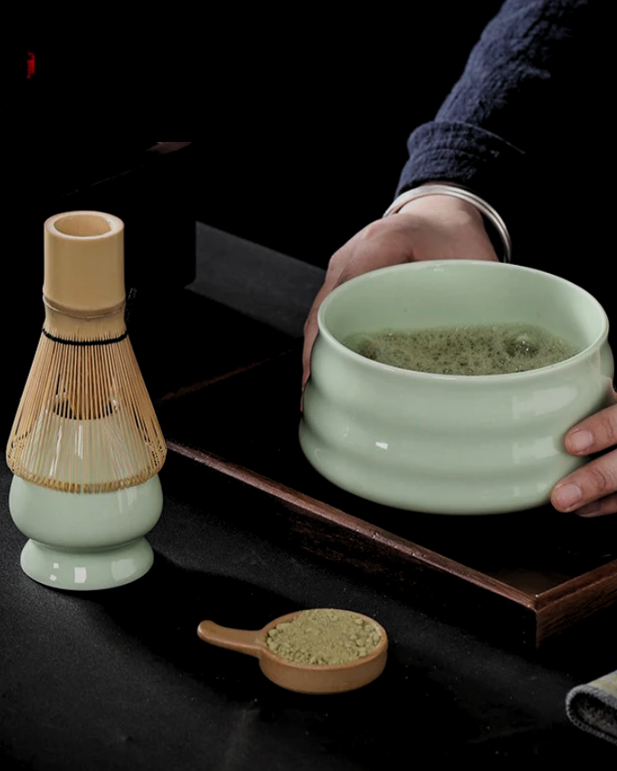 Matcha tea ceremonial set سيت تحضير ماتشا