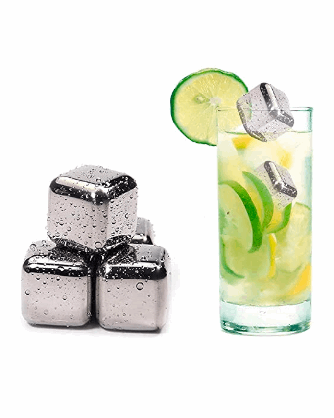 مكعبات ثلج ستانلس ستيل Stainless steel ice cubes - Kshta